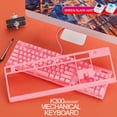 thumbnail image 4 of STARTIST Wired USB Mechanical Gaming Keyboard Backlit for Gaming PC White Light,Pink, 4 of 6