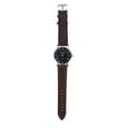 thumbnail image 4 of Mens Roman Numeral Watch with Classic Leather Strap and Timepiece Design, 4 of 6