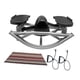 thumbnail image 5 of Mini stepper,Stepper de fitness con bandas de resistencia,Step mecedora con alfombrilla para el suelo,para mujeres y hombres.,Escalera mecánica para el hogar,apartamento o residencia, 5 of 8