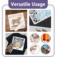 thumbnail image 3 of 1 pc PET Hollow Out Drawing Painting Stencils for DIY Scrapbook Photo Album Grape 300x300mm, 3 of 9