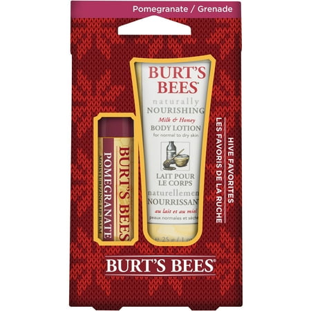 Burt's Bees Pomegranate Hive Favorites Holiday Gift Set, 2 pc