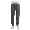 thumbnail image 1 of Mens Fleece Joggers With Contrast Side Striped Trim, 1 of 4