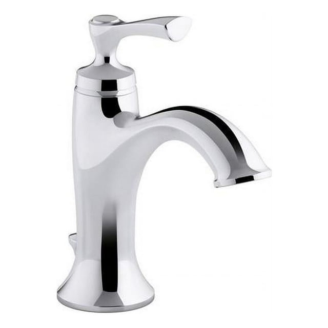 Kohler 244470 Elliston Robinet de Lavabo à Poignée Unique, Chrome