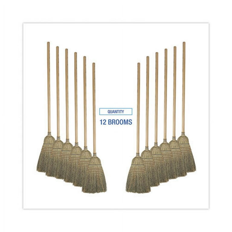 Corn Broom, Corn Bristles, 56 Corn Broom, Corn Bristles, 56