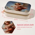 thumbnail image 5 of Cupid Velvet Portable Storage Box with Removable Compartment - a Stylish Decorative Box, Bracelet Holder, and Jewelry Stand - Gift, 5 of 7