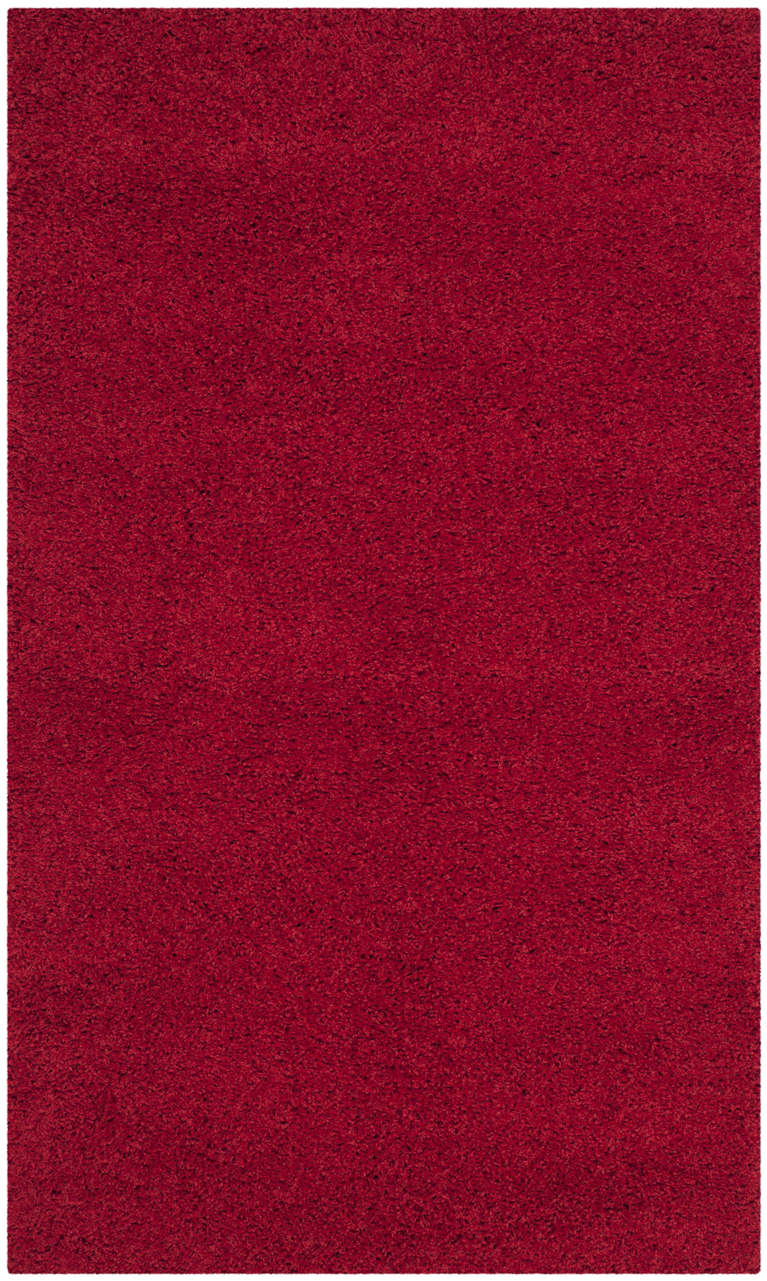 Safavieh Laguna Neven Solid Shag Area Rug, Red, 2' x 3'