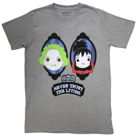 Beetlejuice Adult Never Trust The Living T-Shirt