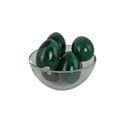 thumbnail image 2 of Three Star Import & Export AB260 2.5 x 1.5 in. Green Alabaster Eggs Set, 6 Piece, 2 of 3