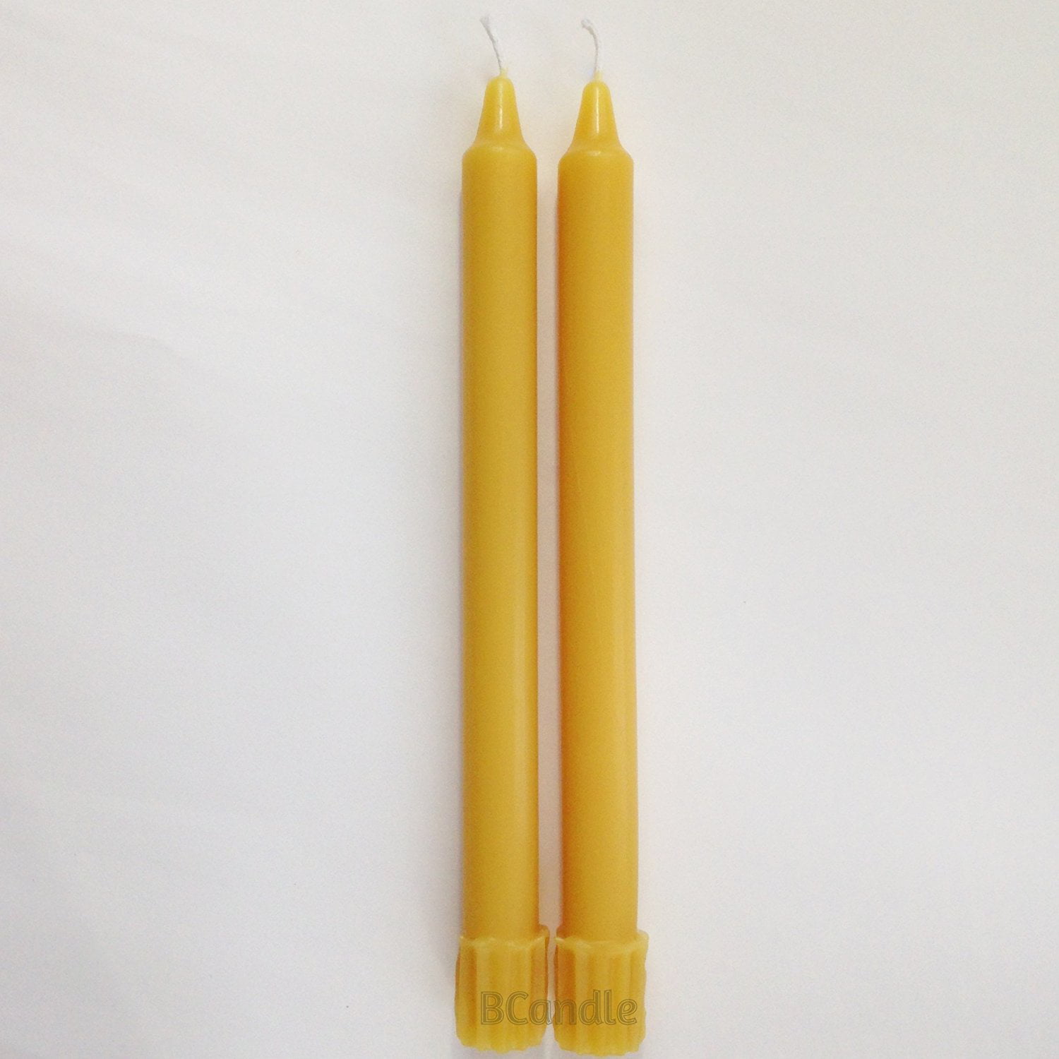 8" Tapered Candles 100% Pure Beeswax 