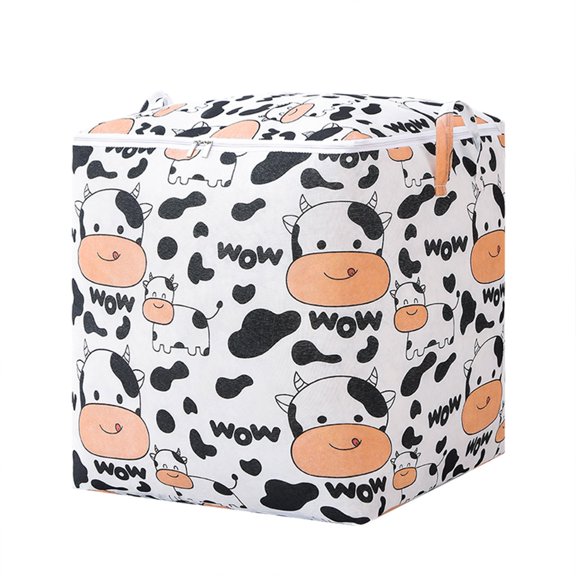 Vikakiooze 2022 Home Storage and Organization 135L Largecapacity Storage Bag With Handle Largecapacity Storage Bag Foldable Storage Bucket For Quilt Blanket And Pillow