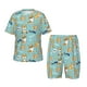thumbnail image 1 of Fotbe Cute Dogs Corgi Pijama Estampada de 2 Piezas para Niños – Ropa de Dormir de Manga Corta Cómoda para Niños y Niñas, Camiseta y Shorts de Algodón-Large, 1 of 6