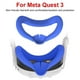 thumbnail image 5 of Almohadilla Facial para Máscara Silicona Cubierta Facial A Prueba para Meta Quest 3 (azul), 5 of 7