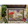 thumbnail image 3 of Scarlet And White Ibis Door Mat, 3 of 4