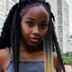thumbnail image 4 of Trenza de pelo de color degradado de extensión de cola de caballo larga de fibra para mujeres damas negro marrón, 4 of 4