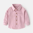 thumbnail image 2 of Girls' Button Down Shirts Boys Formal Shirt Purple Button Down Boys French Toast Boys Uniform Shirts Boys Girls Fashion, 2 of 4