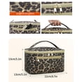 thumbnail image 4 of Bolsa de maquillaje Wandering Nature Travel Organizer de piel vegana, 4 of 9
