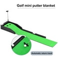 thumbnail image 3 of LJNYFDC Golf Putting Mat 1 Set Golf Putting Mat with Ball Compact Size Non slip Golf Putting Trainer Carpet for Golf Lovers, 3 of 6