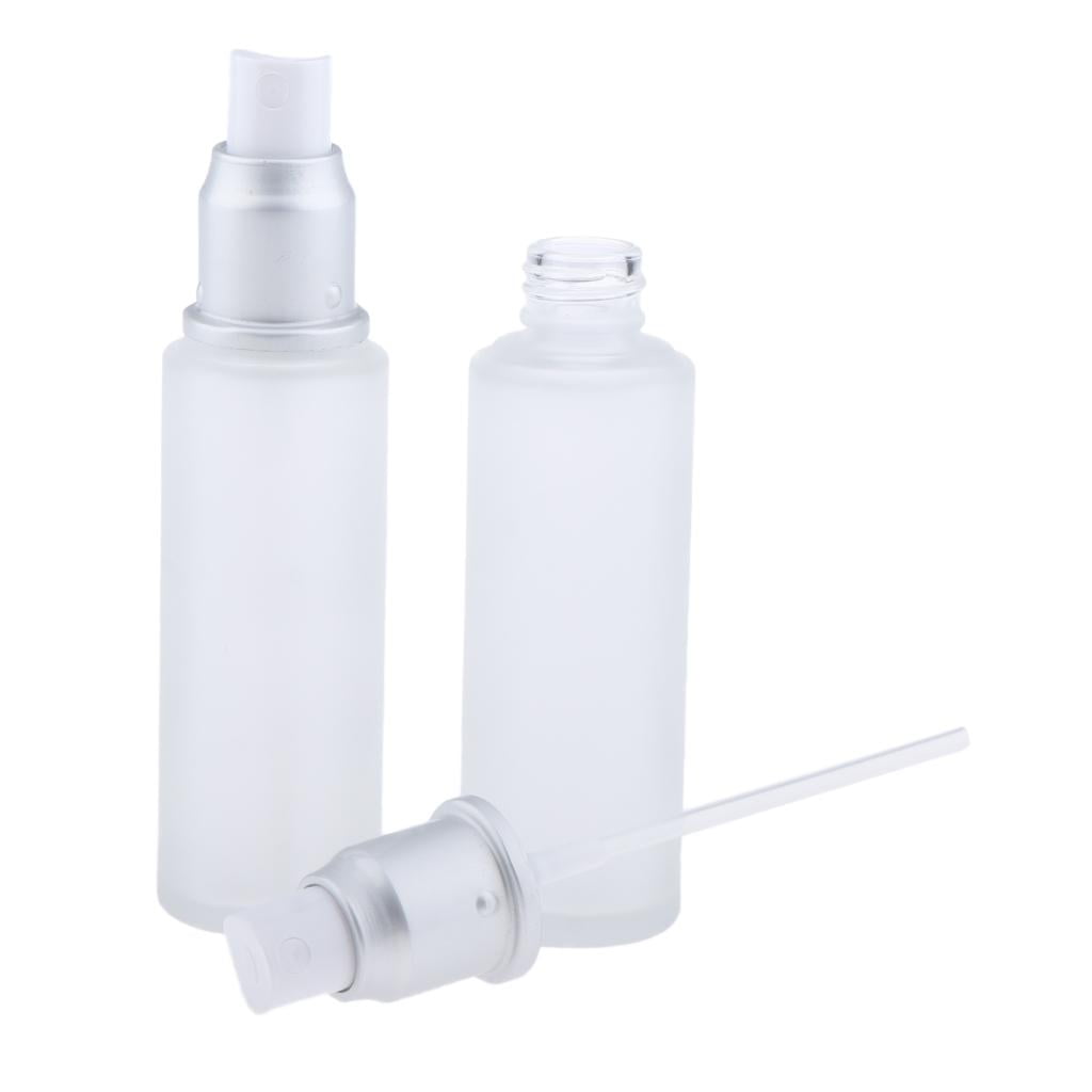Gazechimp 3x2Pcs Empty Glass Bottles Cosmetic Makeup Travel Lotion Containers 50ml Spray