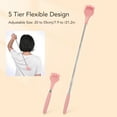 thumbnail image 4 of Stretchable Multifunctional Back Scratcher With Adjustable Length, Bulged Handle, Massage Ball, For Cat Claw Style Body Massager,, 4 of 8