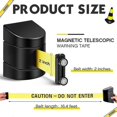 thumbnail image 5 of 16.4 Ft Magnetic Wall Mount Retractable Belt Barrier, Crowd Control Wall Barrier Fixed Safety Belt Banmo, 5 of 5
