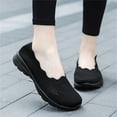thumbnail image 5 of NOKIO Women'S Breathable Sneakers Women'S Walking Shoes Women'S Supportive Workout Shoes Fashion Summer Women Sneakers Mesh Breathable Comfortable Lightweight Slip On Shallow Mouth, 5 of 9