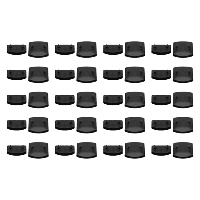 40Pcs Bed Slat End Caps Holders Connector Furniture Accessory for Holding Securing Wooden Slats Bed Board Skeleton Frame