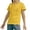 Yellow, variant on Girls Tshirt Orange Short Sleeve Shirts for Girls Round Neck Summer Shirts Shirts for Girls 10-11 Years