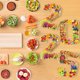 thumbnail image 4 of Bandeja con números para herramientas y mejoras para el hogar, decoración para fiestas navideñas, bandeja para aperitivos de frutas, plato de cena digital, 4 of 5