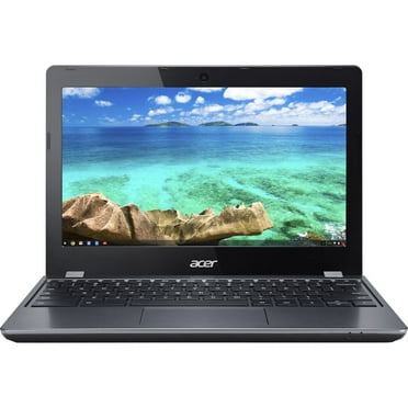 Pre-Owned Acer Chromebook 11 11.6" Laptop, Intel Celeron, 4GB RAM, 16GB HD, Chrome OS, Gray, C740-C4PE