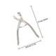 thumbnail image 2 of WEUVEB Práctica Pinza Para Estirar Con Mango Ergonómico Y Cuerpo De Metal Plateado, 2 of 8