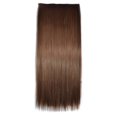 thumbnail image 1 of 5 Cards Long Straight Hair Extension Wig light brown, 1 of 2