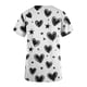 thumbnail image 5 of TaTaai Valentine Graphic Women Scrub Top Soft Cotton Relaxed Fit Short Sleeve V Neck Front Pocket Breathable Comfort Medical Work Casual Blouse Gift, 5 of 5