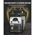 thumbnail image 4 of H HZXVOGEN 250A Aluminum MIG Welder, 110V/220V Dual Voltage 5-in-1 Gas & Flux Core MIG, Pulse MIG, Lift TIG, Stick Welder, 4 of 8