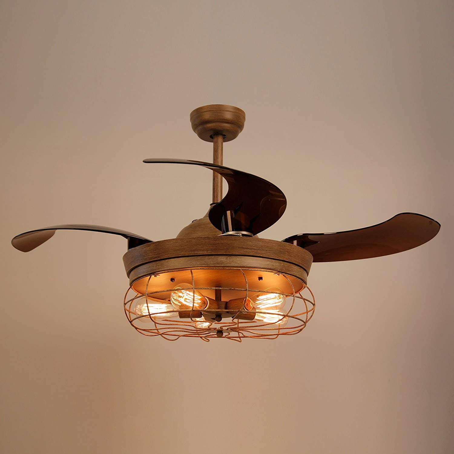 Ceiling Fan With Light 46 Inch Industrial Ceiling Fan