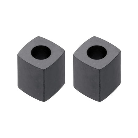 

Uxcell Conductive Block 12x12x15x6mm Carbide Power Feed Contact for EDM Wire Cutting 2 Pack