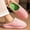 Pink, variant on House Slippers for Women Comfort Memory Foam Non Slip Warm Winter Casual Wedge Slipper