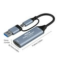 thumbnail image 5 of 7829 Type C+USB to HDTV Gaming Card 4K Video Device for Live Streaming Share Game, 5 of 10
