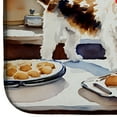 thumbnail image 4 of Carolines Treasures DAC3892DDM 21 x 14 in. Unisex Wire Fox Terrier Christmas Cookies Dish Drying Mat, 4 of 5