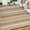 Four colors - Peony Brown/Coffee/Brown/White, variant on Waterproof & Reversible Outdoor Rug – Durable Patio Carpet for Camping, RV, Deck, Picnic, Porch, Backyard – Lightweight, UV & mark Resistant