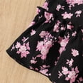 thumbnail image 5 of NAISIBABY Girls Floral Dresses, Bow Strap Cute Spring Summer Flare Flowy Casual Smock Sundress Pink Size 7-8, 5 of 8