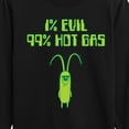 thumbnail image 3 of SpongeBob SquarePants - Plankton One Percent Evil - Toddler & Youth Long Sleeve Graphic T-Shirt, 3 of 6
