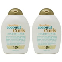 OGX Quenching Coconut Curls Hydration Tame Frizz Conditioner 13oz,2-Pack