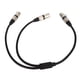 thumbnail image 2 of Cable XLR hembra a doble XLR macho, Cable divisor XLR Cable de micrófono divisor 3 Y Pin Cable divisor XLR Diseño de clase mundial, 2 of 9