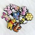 thumbnail image 2 of 28 Pcs Winnie Pooh Cartoon Charms for Boys Girls Charms Pack Cute Pins Accessories Cartoon Charms for Shoes Clogs Slides Bracelet Wristband Shoe Decoration, 2 of 4