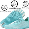 thumbnail image 4 of CHICVOMEY Water Shoes for Women Men Wide Toe Barefoot Shoes Breathable Non-Slip Water Shoes Athletic Footwear for Walking Running Swimming, 4 of 7