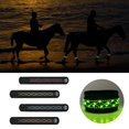 thumbnail image 4 of 4 piezas de iluminación LED Correa de pierna Advertencia de seguridad ajustable Suministro ecuestre de tobillo Cinturón reflectante Cola Correa de pata de caballo, 4 of 8
