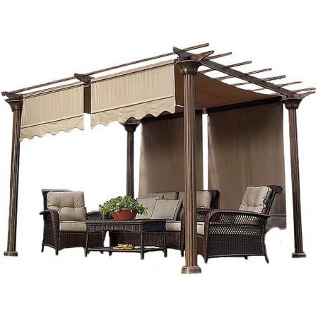 Universal Replacement Canopy Top Cover For Pergolas - Beige