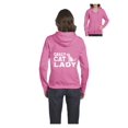 thumbnail image 1 of Womens Crazy Cat Lady Full-Zip Hooded Sweatshirt, 1 of 5