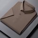 thumbnail image 4 of pstuiky camisetas de manga corta para hombre, Camisa tipo blusa informal de manga corta con cuello vuelto para hombre camisas casuales para hombre l, 4 of 6