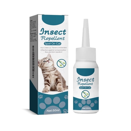Alvantor Flea and Tick Prevention Treatment for Dogs and Cats - Natural Essential Oil Repellent, 1.69fl.oz